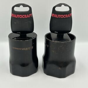 Autocraft NEW 2-3/4 & 2-3/8 6R Lug Spindle Nut Wrenches - Mechanic Diesel Work